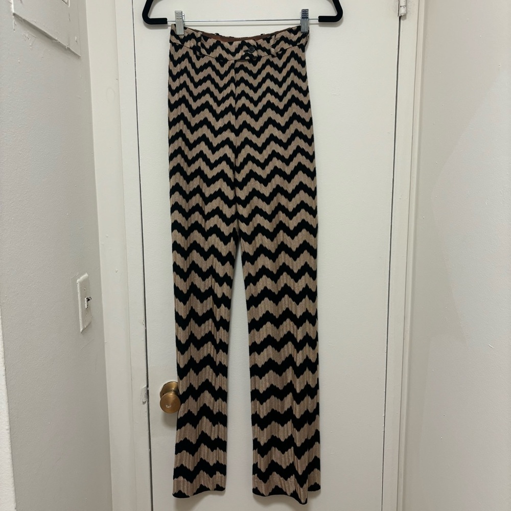 MISSONI Wide Leg Knit Pants Excellent Condition Size 36